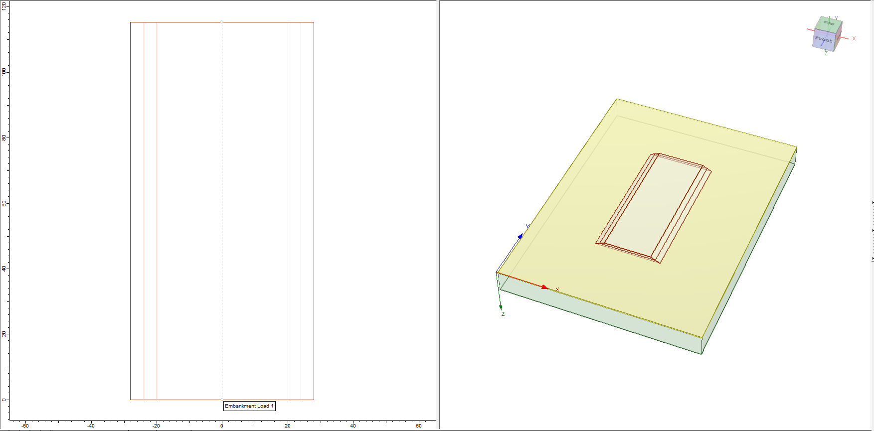 Model 2D and 3D View of Model
